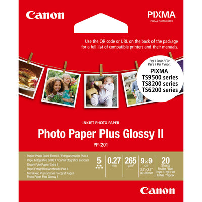 Canon Paper Foto PP-201 2311B070 9X9/ 20 Hojas — image 1