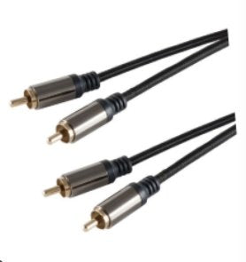 Cable Shiverpeaks BS20-41155 Audio 1,5M 2 X Rca Black