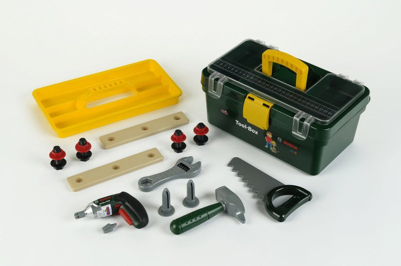 Skrzynka With Tools And Atornillador Bosch