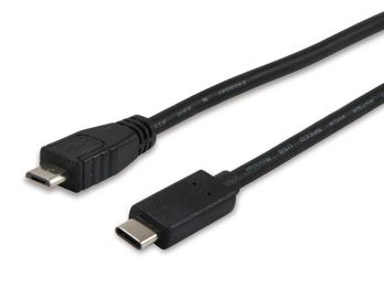 Equip USB Cable Type-c a USB Type B Micro B 1M Charging (3A) Or Datos (480MB/S) 12888407