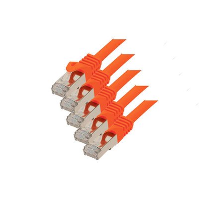 S/Conn Maximum Connectivity CAT.7, 2M Network Cable Orange S/FTP (s-STP)