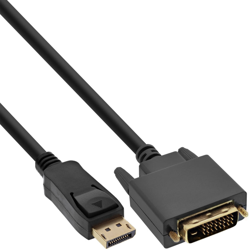 Inline Cable DisplayPort a DVI Black 0,5M
