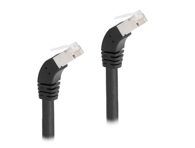 Delock 80276 RJ45 Network Cable CAT.6A S/FTP 45° Nach Unten Angular 2M Black — image 1