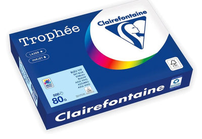 Clairefontaine Paper Copia Trophé And Eisblau Din A4 80G Qm 500 Hojas — image 1