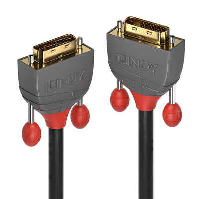 Lindy DVI-d Dual Link Cable Line Antracita 0.5 — image 1