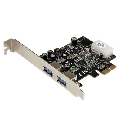 StarTech Adapter Card Pci Express 2 Ports USB 3.0 With Power Molex And Uasp — image 1