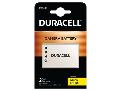 Duracell Digital Camera Battery 3.7V 1180MAH Replacement For Nikon EN-EL5 DR9641 — image 1