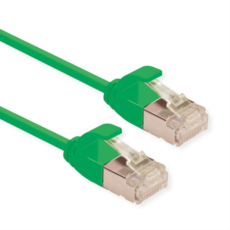 Roline Green U FTP Network Cable CAT.6A (class Ea), Lsoh, Slim, Grn, 5M