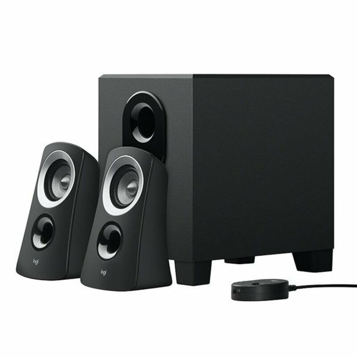 Logitech 2.1 Multimedia Speakers Logitech Z313 Black 25 W