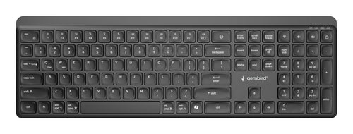 Gembird Dual-mode Pro-business Slim Wireless Keyboard 2.4G + Bt Us Layout — image 1