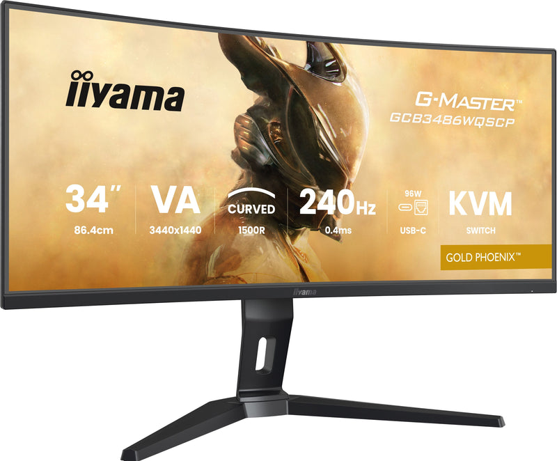 Iiyama GCB3486WQSCP-B1 34VA 3440X1440 500CD M2 0.4MS 2x HDMI 2XDP USB