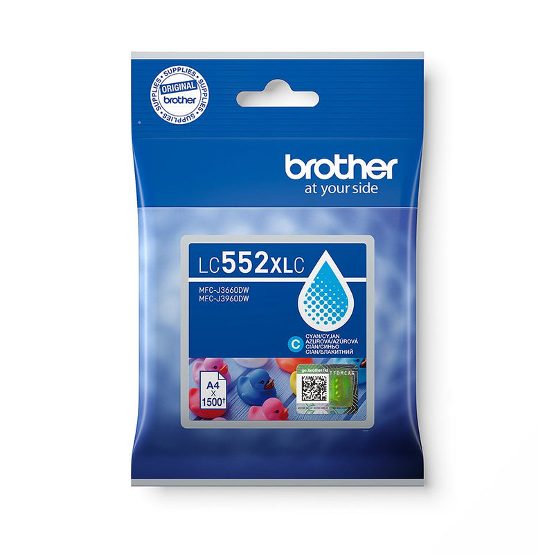 Brother Ink LC552XLC Ink Cyan