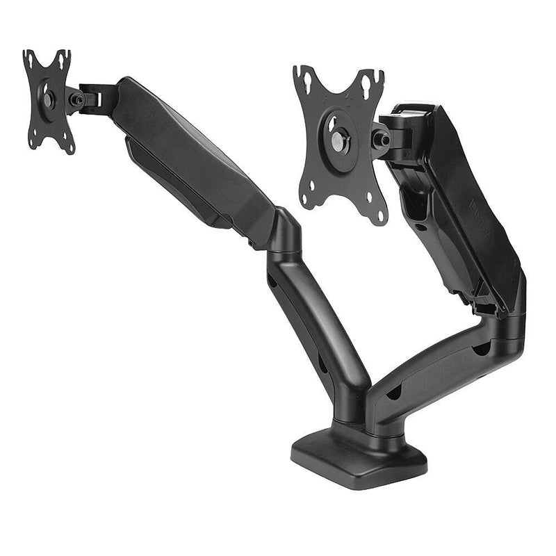 Lindy Stand Desk With Resorte Gas Screen Dual