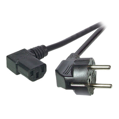 Efb Cable Power Contact Protection 90 - C13 90, Black 5,0M, 3 X 1,00MM — image 1