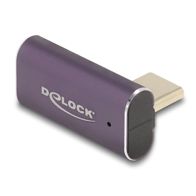 Delock 60288 USB Adapter 40Gbps USB Type-c™ PD 3.1 240W Male a Port Female Girado Sesgado Hacia Izquierda And  — image 1