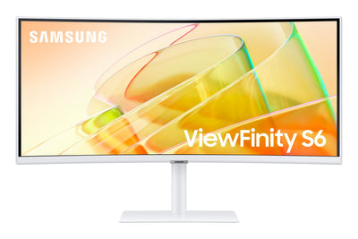 Samsung S34C650T 34 21:9 Curved 1000R 3440X1440 Va-led 100HZ HDR10 DP HDMI TBT4 90WATT LAN White Has Speaker V — image 1