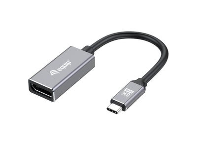 Equip 133493 Adapter USB-C - DisplayPort 1.4 8K60HZ 0.15M Black Grey — image 1