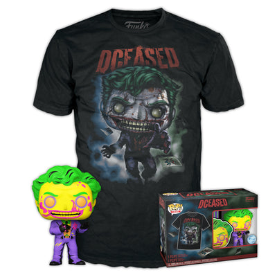 Set Figure Pop & Tee DC Comics Joker Size XL — image 1