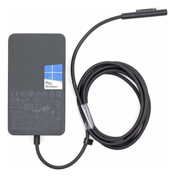 Microsoft Surface 65W Power Supply, Eu Laptop Tableta Black Power Alterna Indoor
