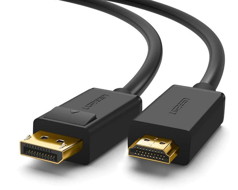 UGREEN 10239 Adapter Cable Vídeo 1,5M DisplayPort HDMI Black