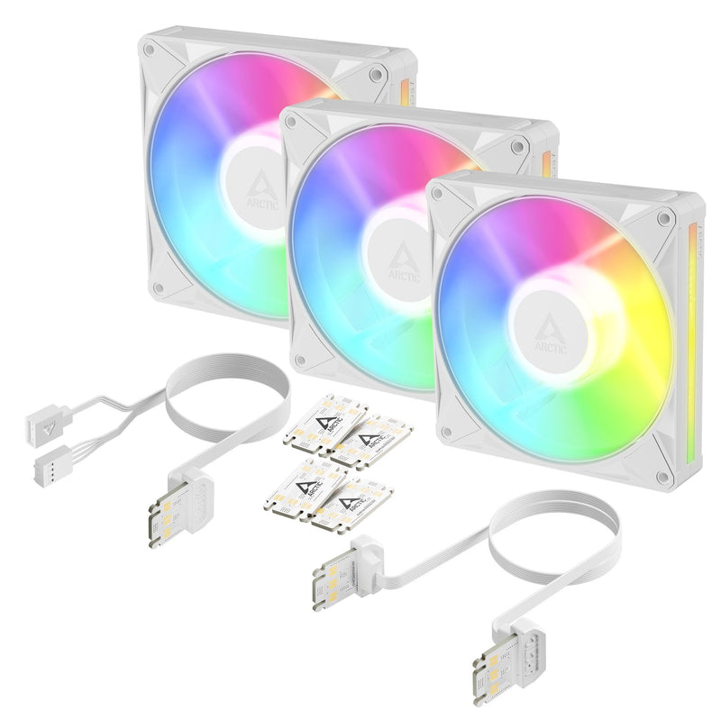 Arctic Fan PC Bionix P14 A-rgb White Pack 3, 140MM) ACFAN00342A