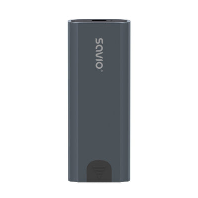 Savio Housing Unit External M.2 SSD NVMe, USB-C 3.1, AK-67, Grey — image 1
