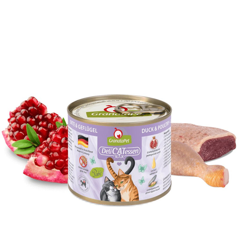 Granatapet Delicatessen Duck And Poultry - Comida Húmeda Gatos - 200G