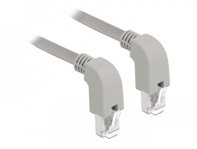 Delock Network Cable RJ45 CAT.6A S / FTP Acodado Abajo 0.50M — image 1