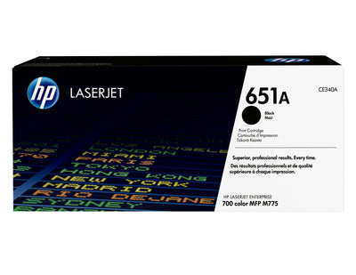 HP Genuine Toner 651A Black CE340A — image 1