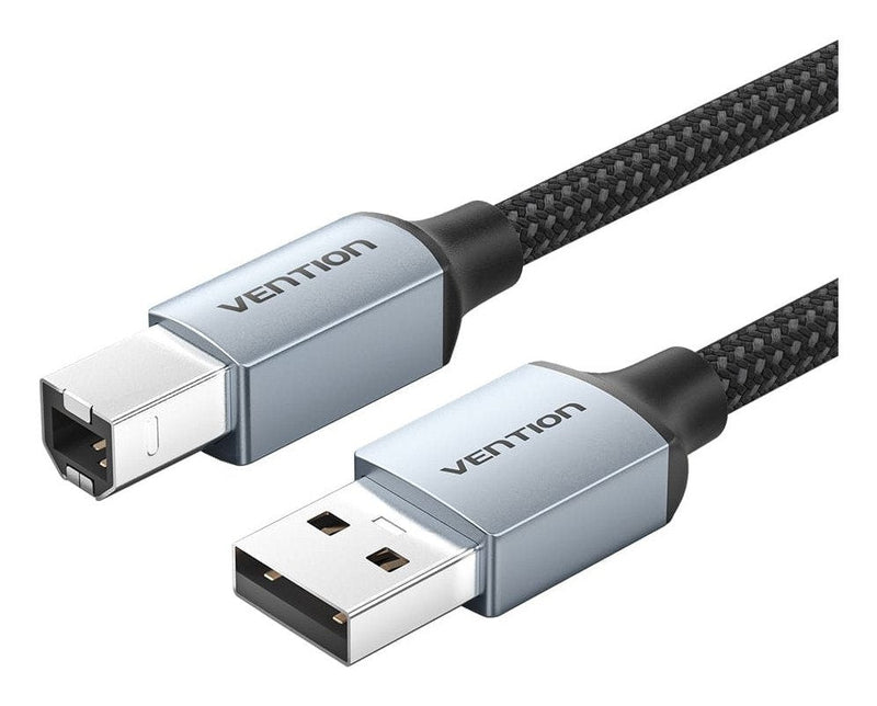 Vention USB Cable 2.0 Printer Ctthj USB Tipo-b Male USB Male 480Mbps 5M Grey
