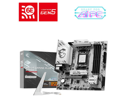 MSI Motherboard B850M Gaming Plus Wi-Fi 6E Pci- And X16 GEN5, M.2 GEN5 911-7E81-001 — image 1