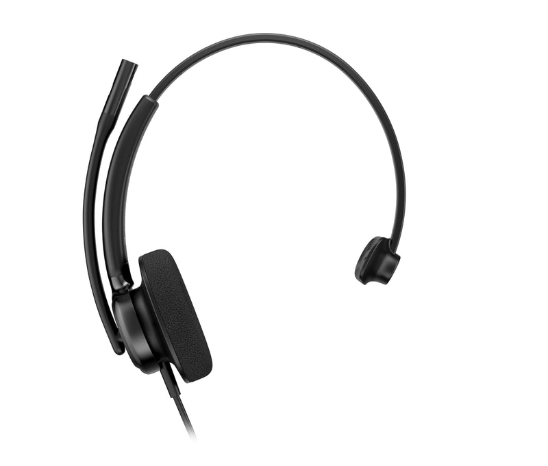 Poly Auricular HP Mission 415 Mission 400 Series Cableado Cancelación Sound Activo USB-A USB-C Negro Works Wit