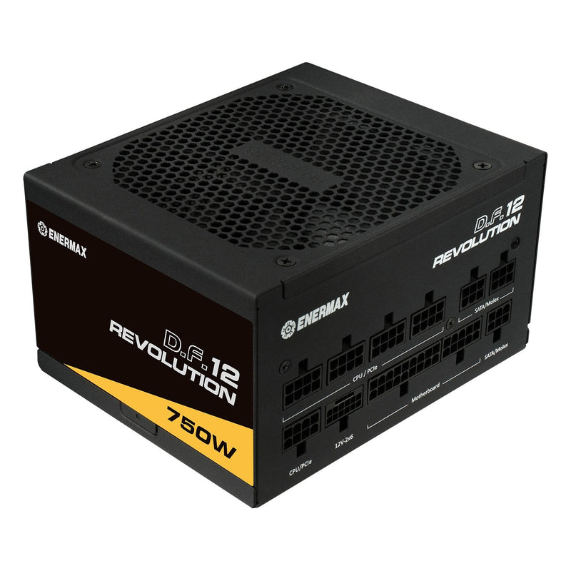 Enermax Power Supply Revolution DF12 750W 80 + Gold ATX3.1 PCIE 5.1 12V-2X6 Dc-dc Modular