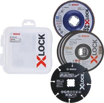 Bosch Set Of Drives Corte And Láminas X-lock 125MM, Cmw, Drive Corte (5 Partes) 2608619374 — image 1