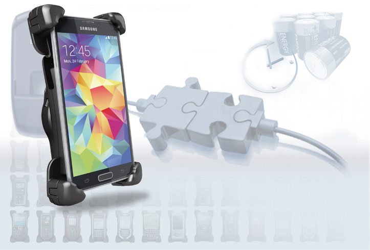 Thb S9 Cradle Universal XXL Stand Activo Phone Mobile Phone Mobile Phone/Smartphone Black