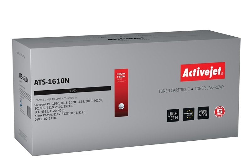 Activejet ATS-1610N Toner (reemplazo Samsung ML-2010D3 / 2010D3 Xerox 106R01159 Dell J9833 - Supreme - 3000 Pá