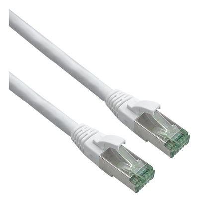 Helos Grs Certificado CAT.6A Network Cable With CAT.7 Rohkabel Tpe White 5,0M — image 1