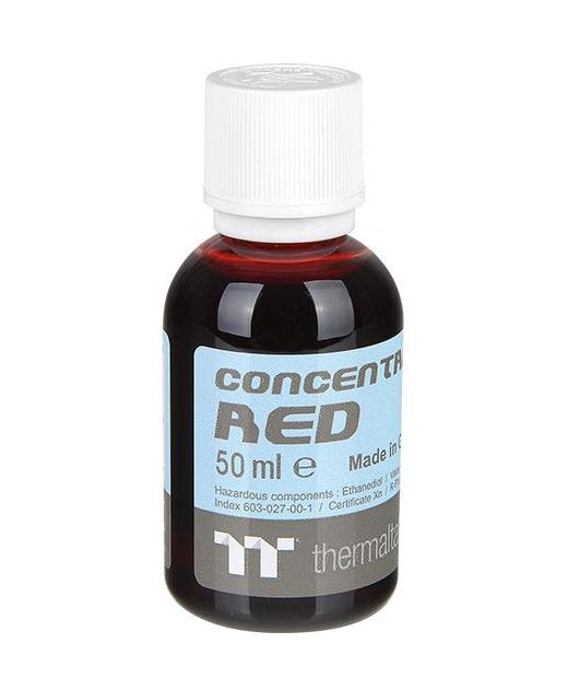 Thermaltake Premium Concentrate - Red (paquete 4 Bottles), Refrigerante