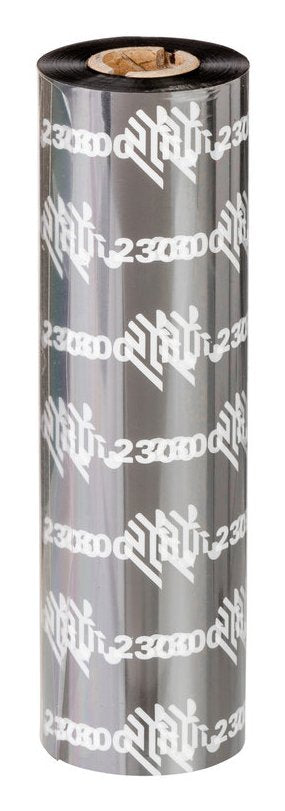 Zebra 2300 Wax Tape Thermal 450M Black