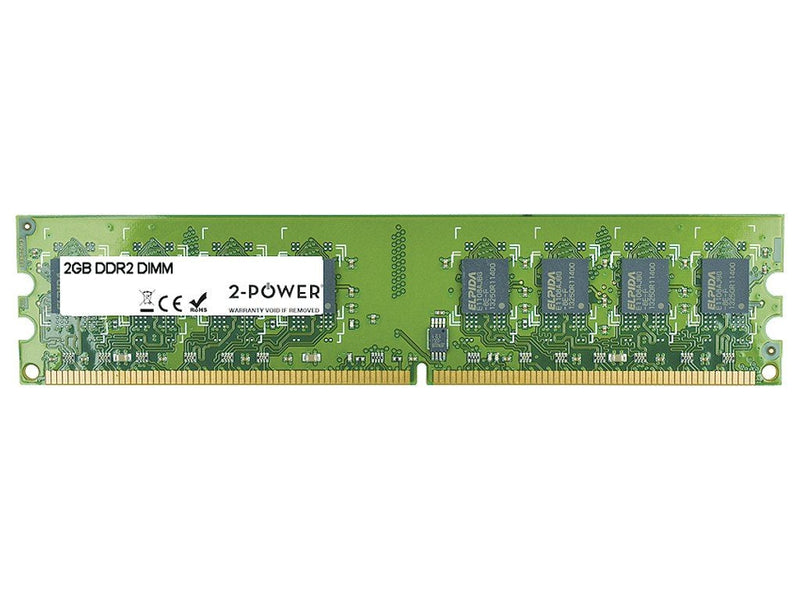 2-POWER Memory 2GB DDR2 800MHZ DIMM MEM1302A