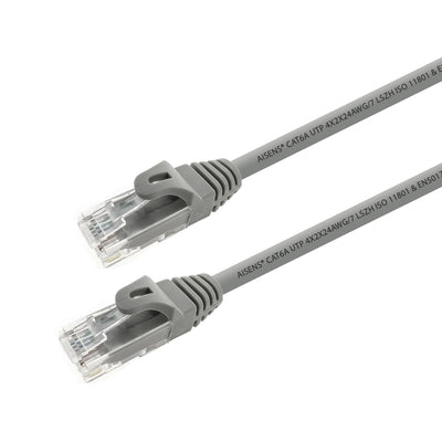 Aisens Network Cable RJ45 Lszh CAT.6A 500MHZ UTP AWG24 - 15M - Grey — image 1