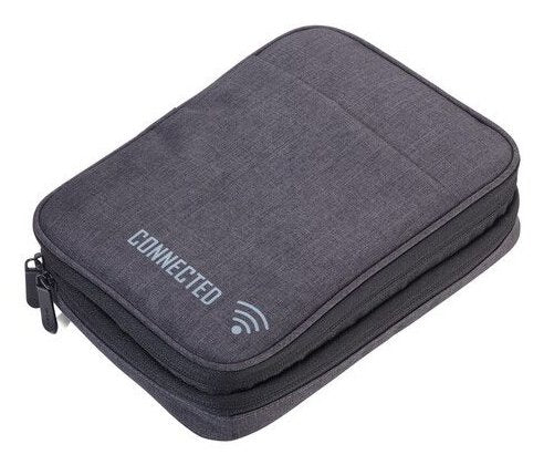 Troika Bag Cables Connected Grey Oscuro