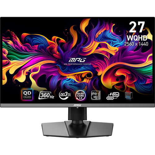 MSI Monitor 26.5 Mpg 271QRX Qd-oled 2560 X 1440 Pixels Wide Quad HD Black — image 1