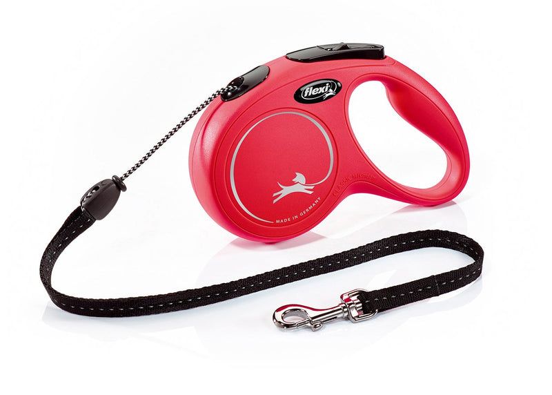 Flexi New Classic M 5M Red Perro Strap Retractable