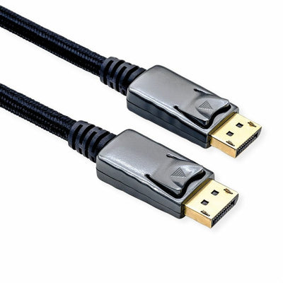 Roline 11.04.5866 Cable DisplayPort 1M Black Silver — image 1