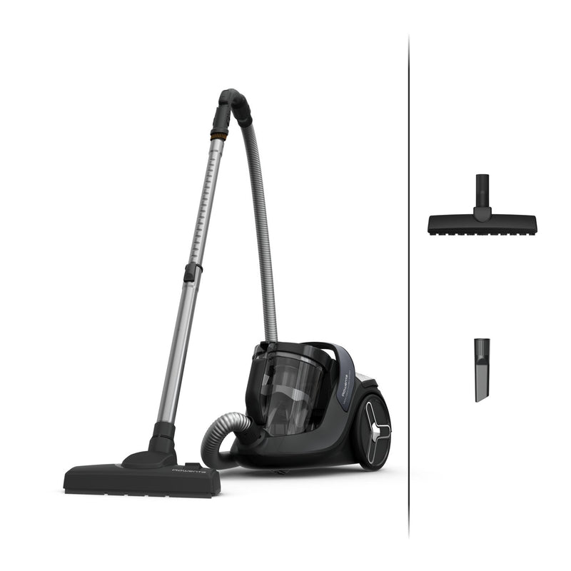 Rowenta Aspiradora Green Force Cyclonic Effitech RO7C36 Black/Grey RO7C36