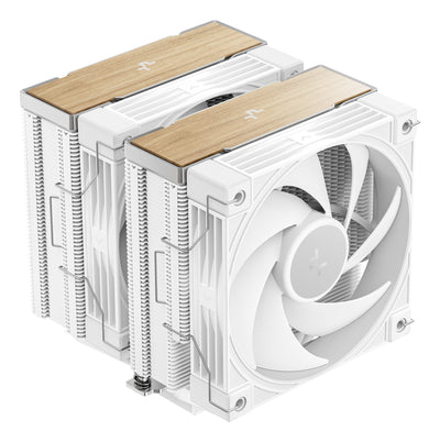 Deepcool Refrigeración CPU AK620 G2 Wh, White/Wood 120MM R-AK620G2-WHNNMN-GJD — image 1