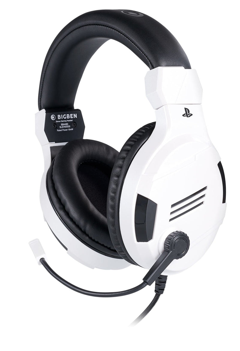 Nacon Headphones PS4OFHEADSETV3 White With Microphone White