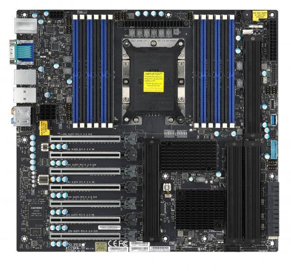 Supermicro Motherboard X11SPA-T E-atx Socket 3647 Single