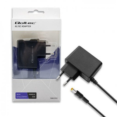 Qoltec Charger 5W 5V, 1A, 5.5X2.5 — image 1